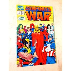 NEW UNREAD MINT The Infinity War #1 Marvel Comics WOLVERINE CAPTAIN AMERICA